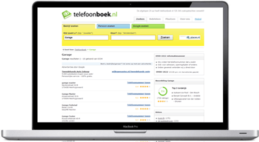 Uw bedrijf gratis online