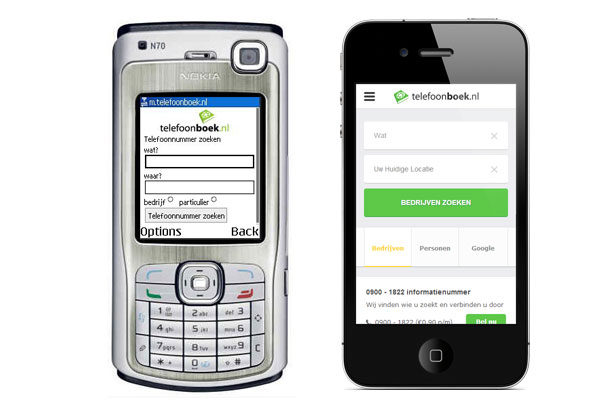 mobiele-website-telefoonboek-vroeger-nu