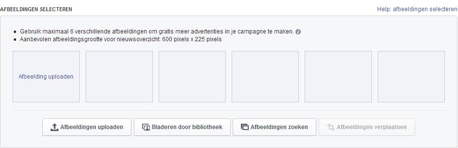 Facebook advertentie