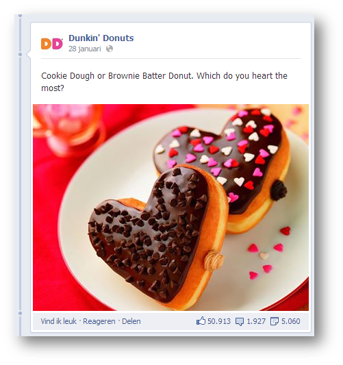 Dunkin' Donuts - facebook